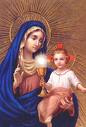 Virgen Dolorosa con niño