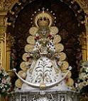 Virgen del Rocio en Trono